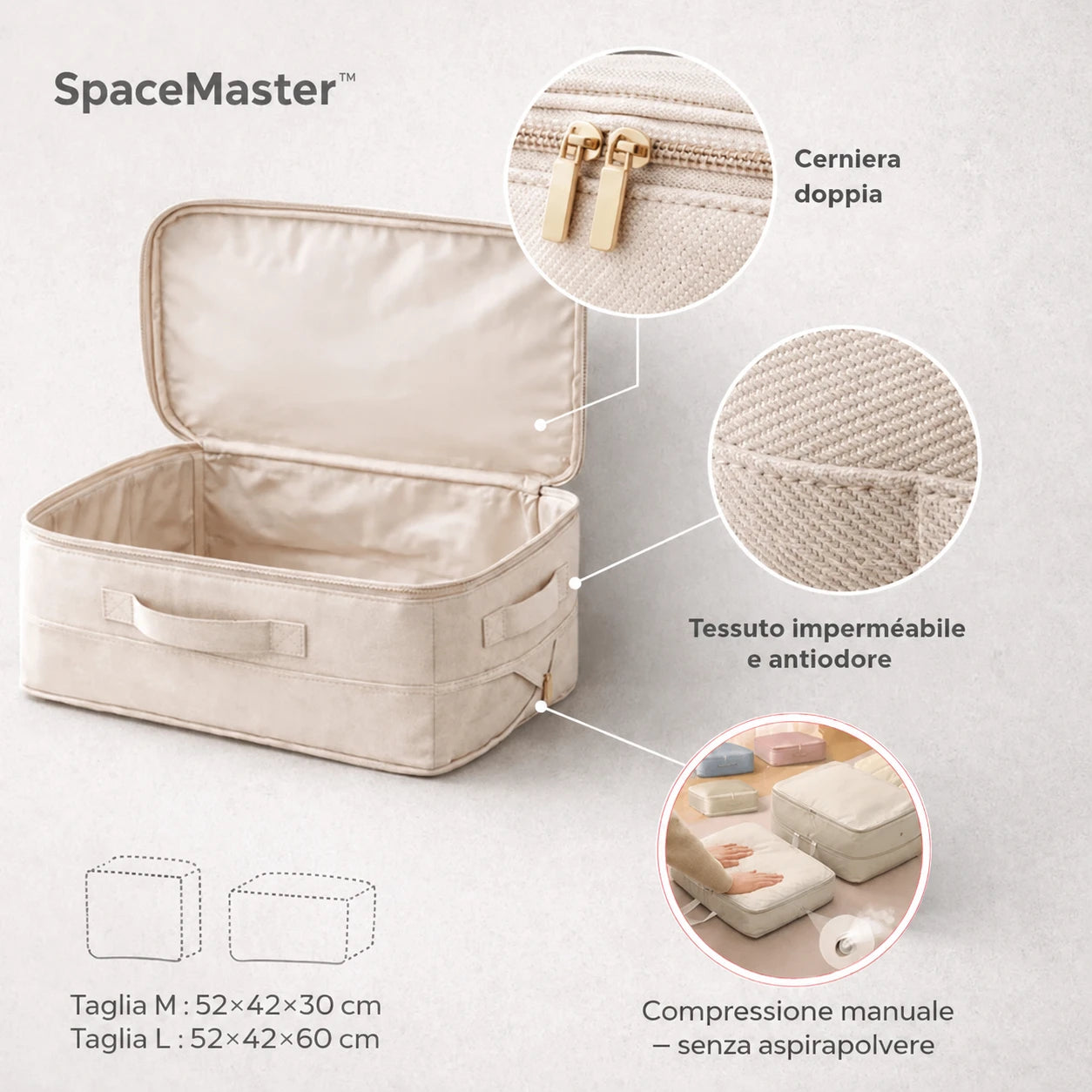 Sacca di Compressione Definitiva – SpaceMaster™