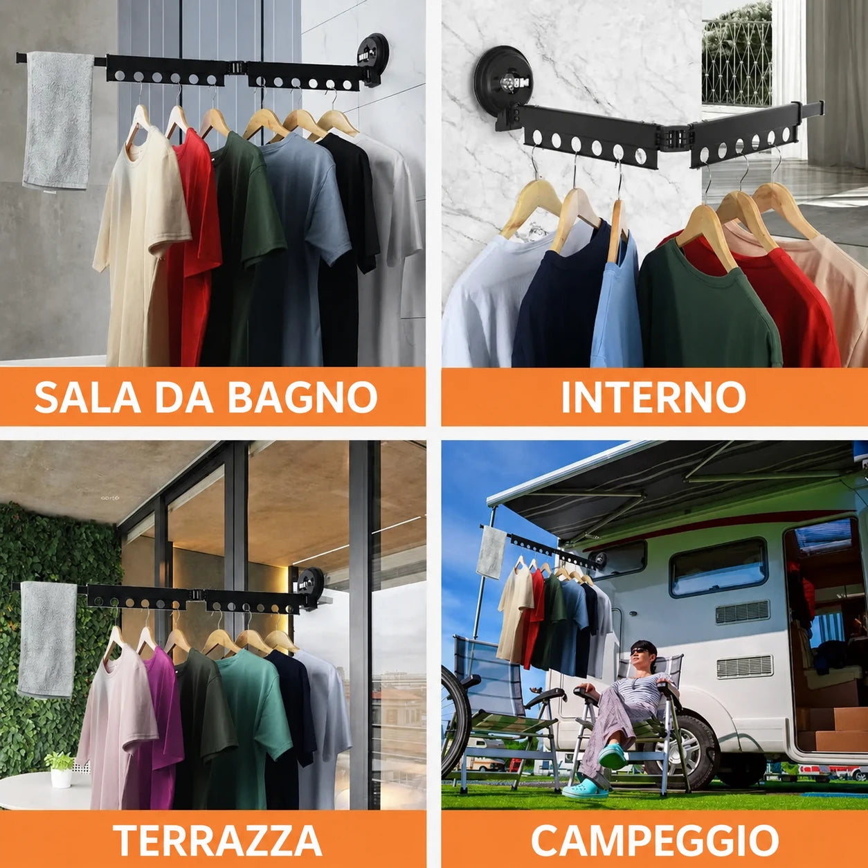 Stendino da Parete EspaceCloth